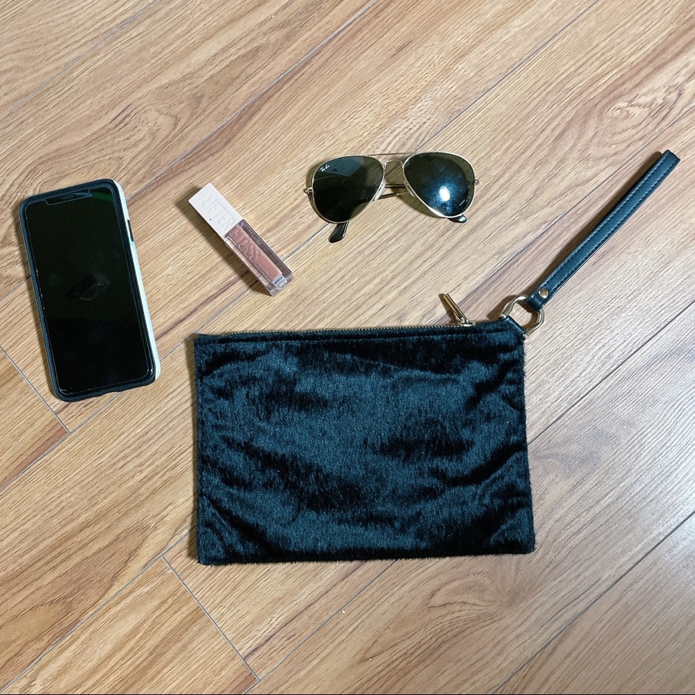🔥 HOST PICK 🔥 Black clutch wallet